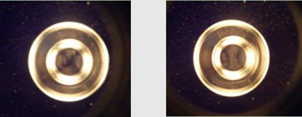 觀察暗十字條紋 觀察暗十字條紋